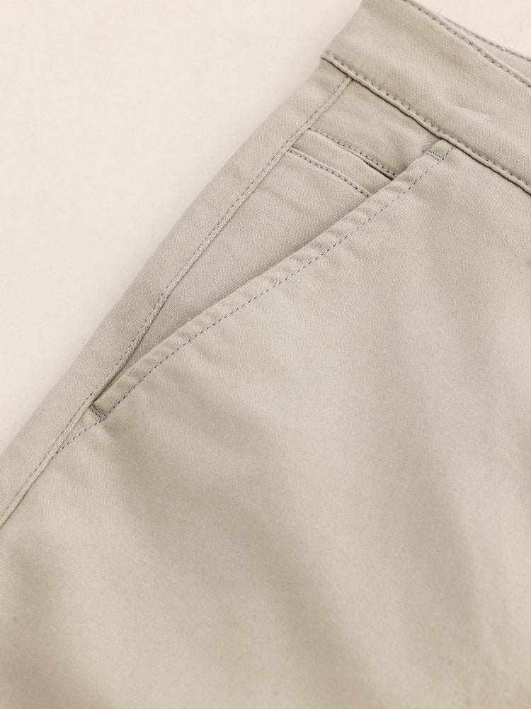 Grey Stretch Slim Fit Trouser