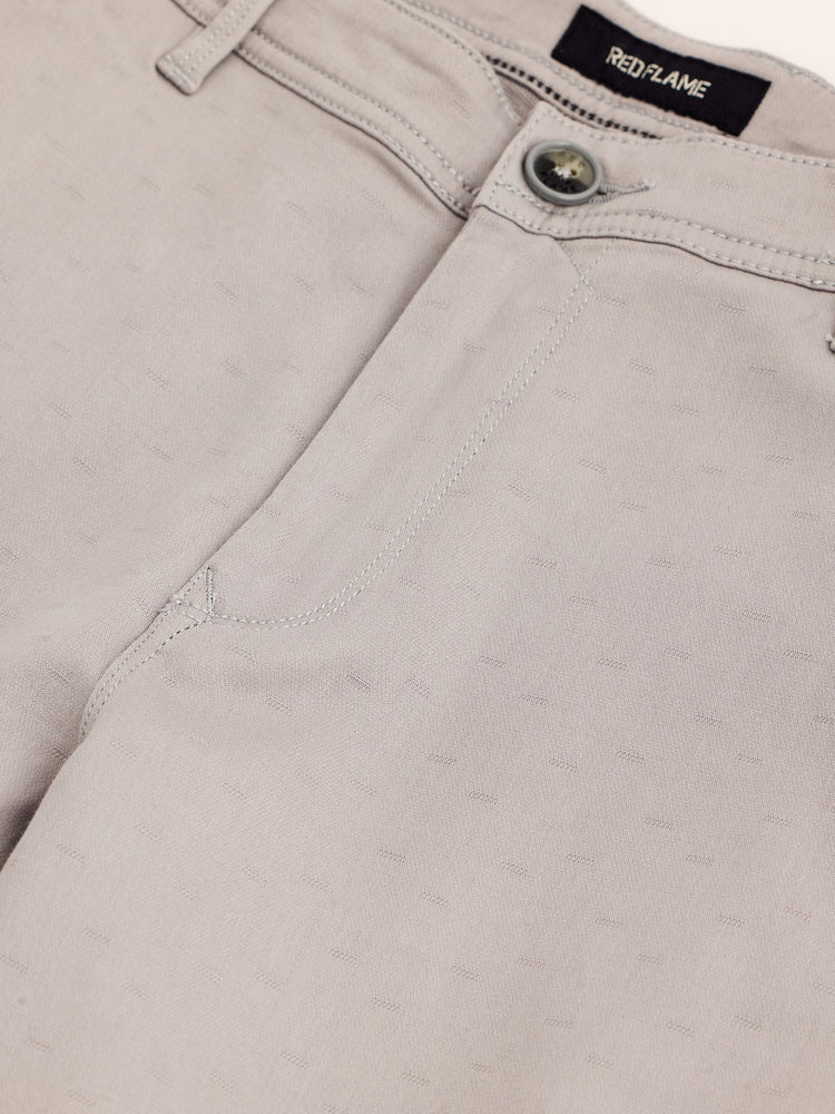 Grey Stretch Slim Fit Trouser