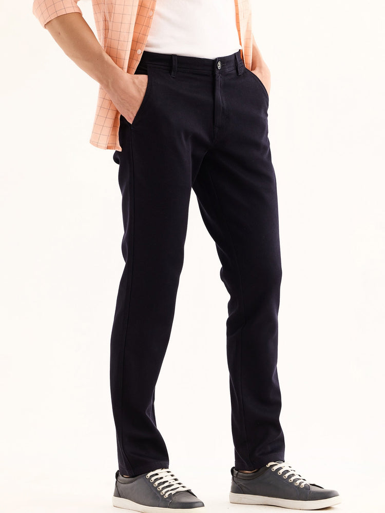 Navy Stretch Slim Fit Trouser