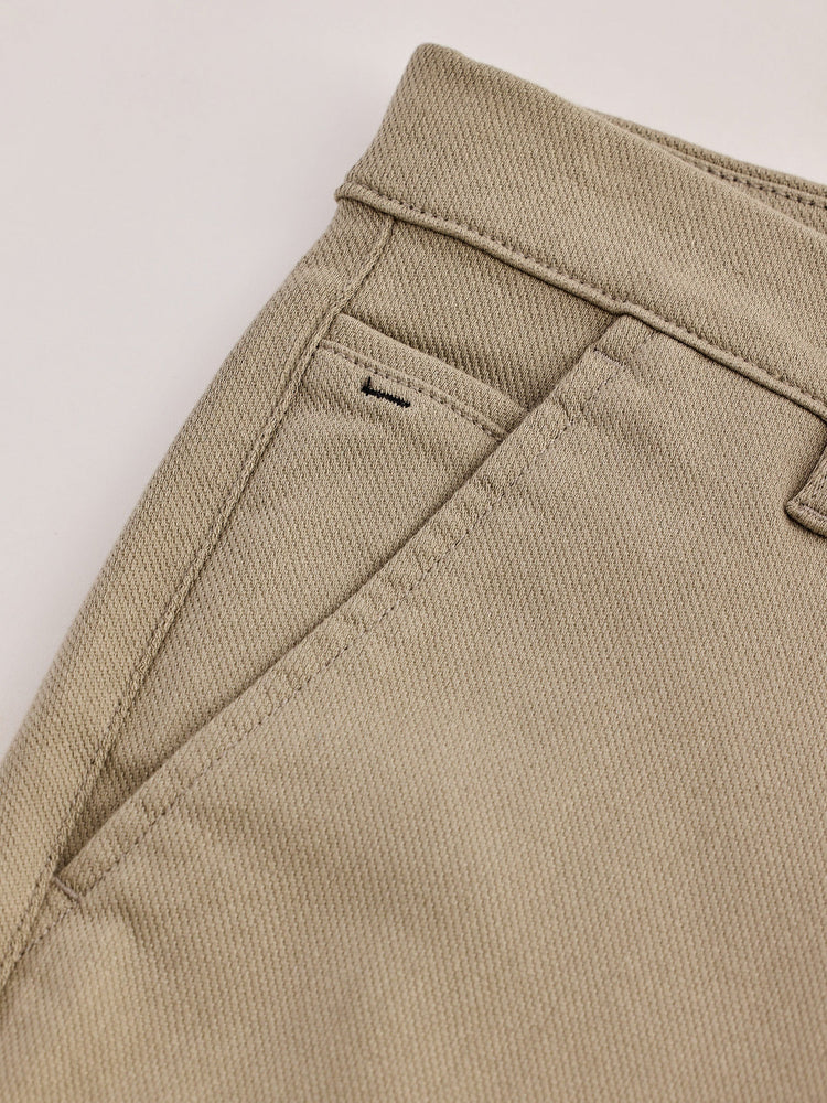 Green Stretch Slim Fit Trouser