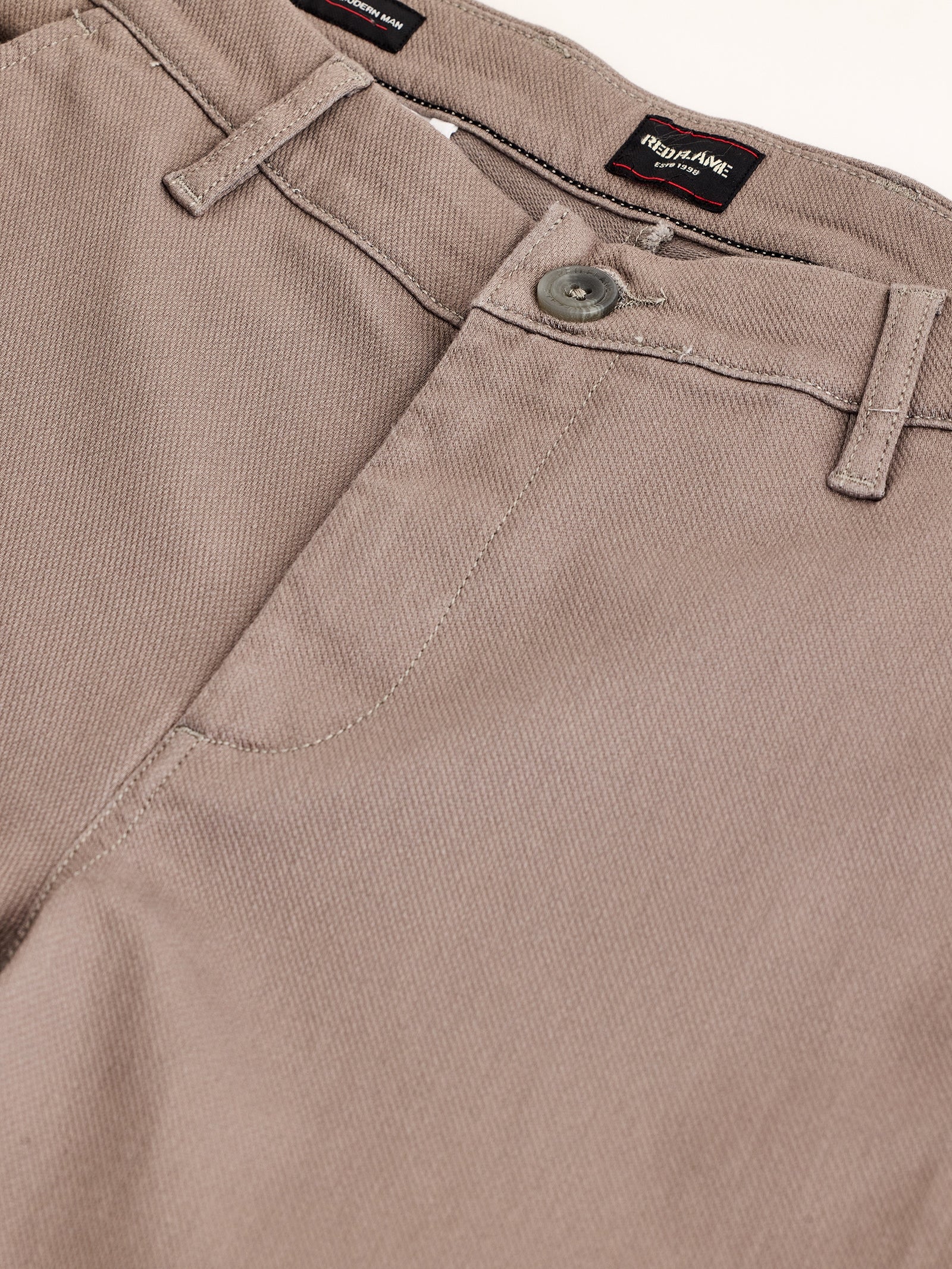 Grey Stretch Slim Fit Trouser