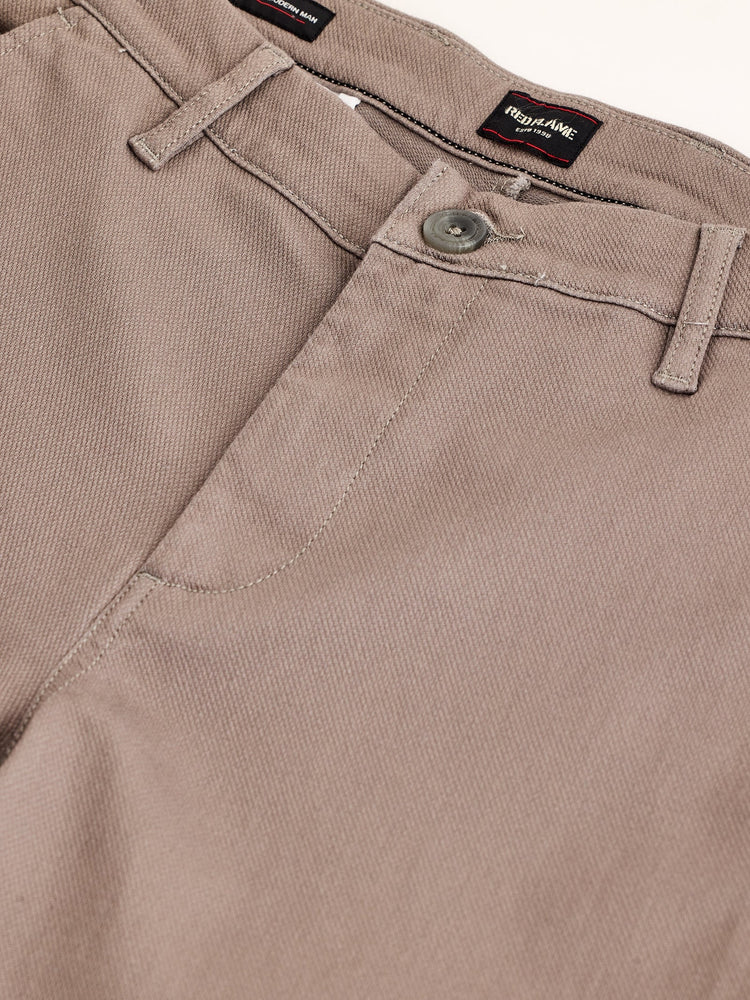 Grey Stretch Slim Fit Trouser