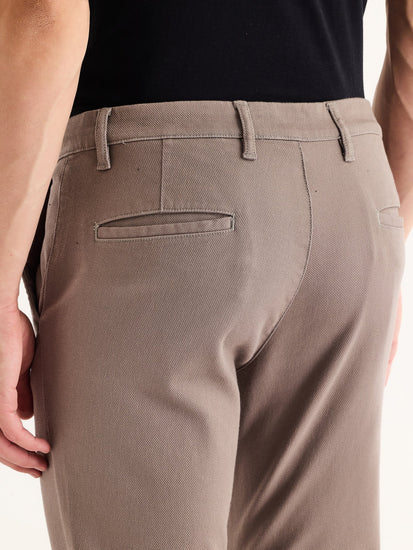 Grey Stretch Slim Fit Trouser