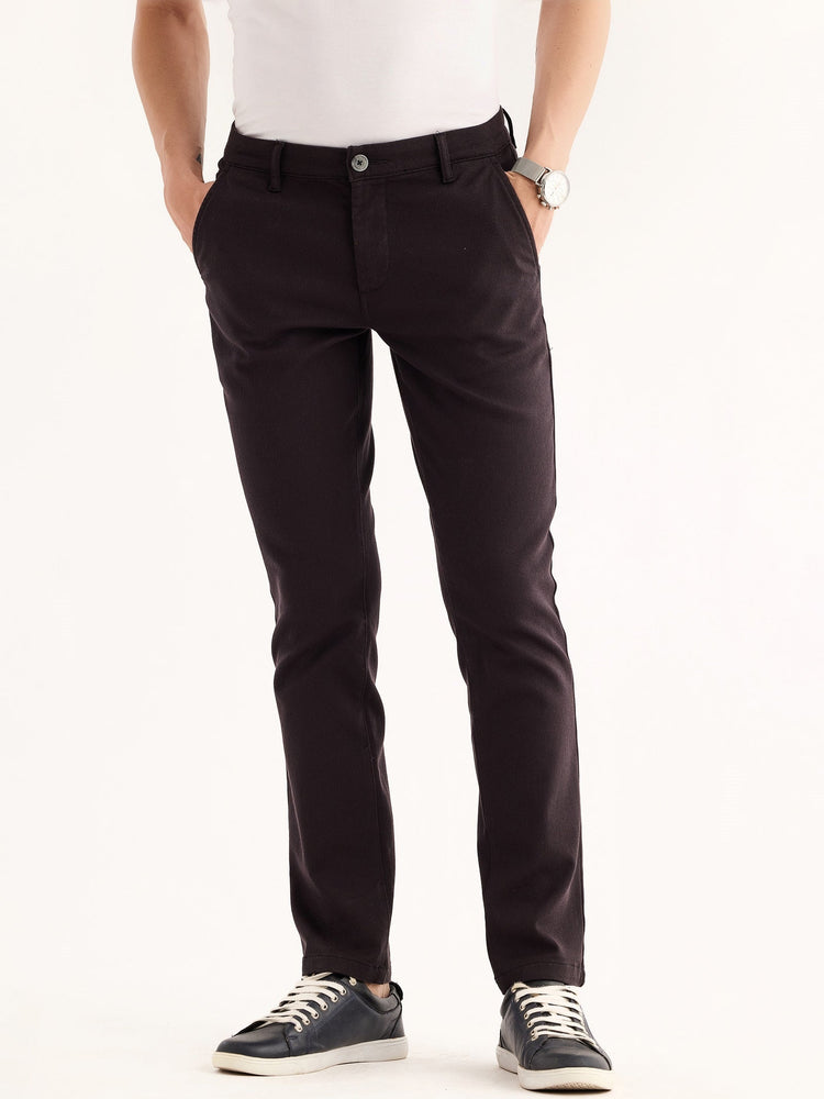 Grey Stretch Slim Fit Trouser