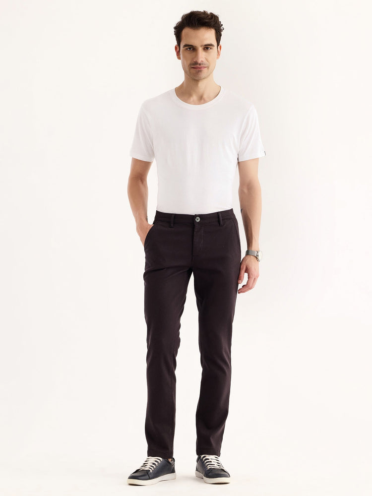 Grey Stretch Slim Fit Trouser