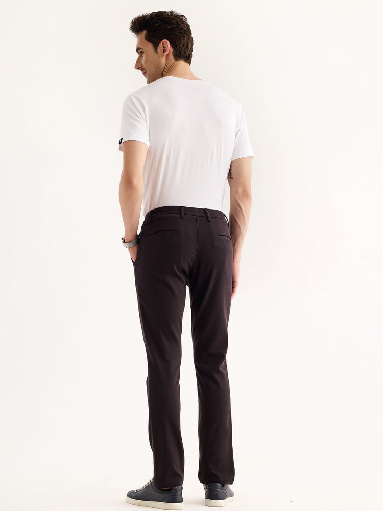 Grey Stretch Slim Fit Trouser