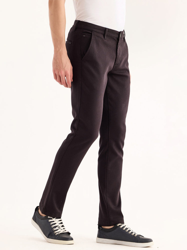 Grey Stretch Slim Fit Trouser