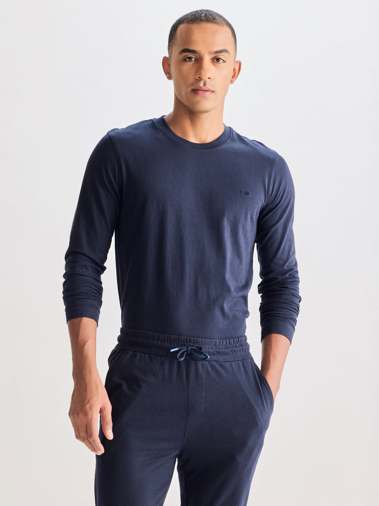 Navy Solid Pure Cotton Co-Ords