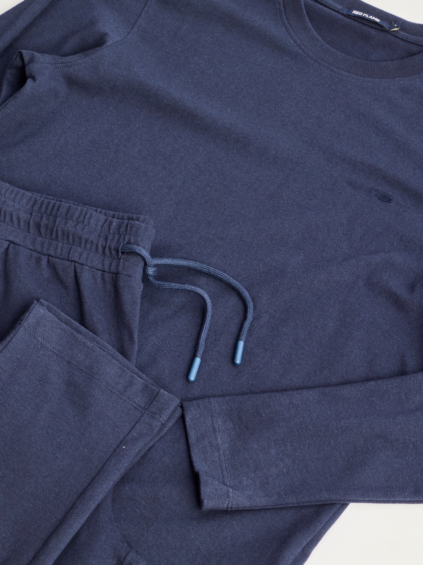 Navy Solid Pure Cotton Co-Ords