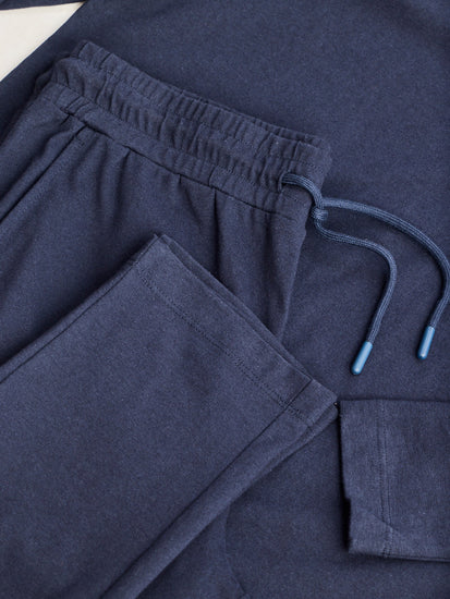 Navy Solid Pure Cotton Co-Ords