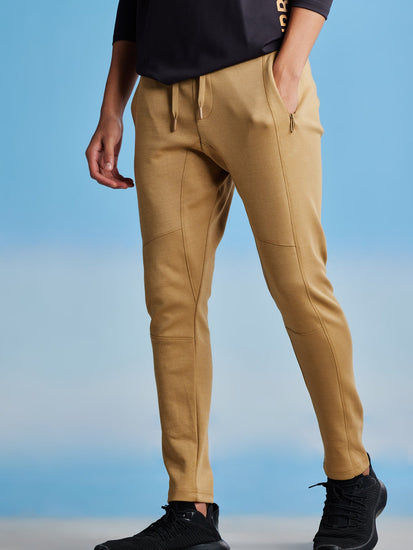 Khaki Slim Fit Track Pant