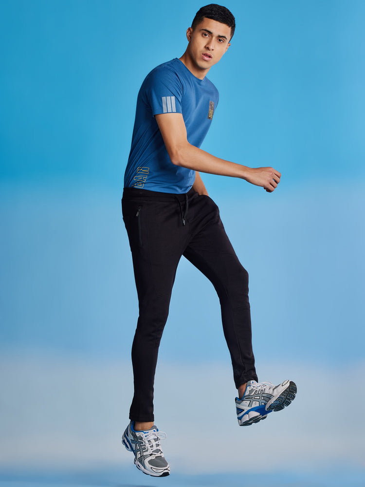 Black Slim Fit Track Pant