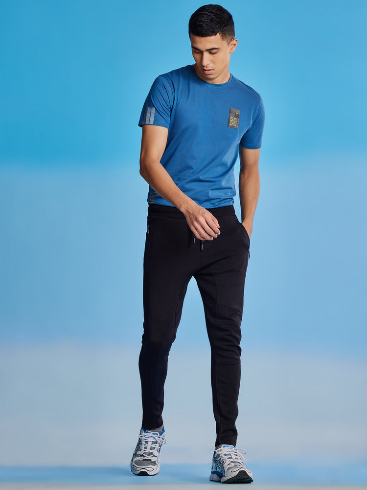 Black Slim Fit Track Pant