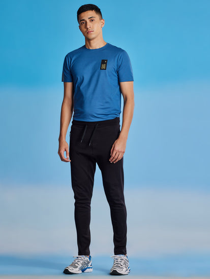 Black Slim Fit Track Pant