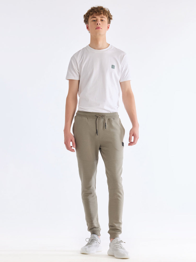 Grey Solid Regular Fit Jogger