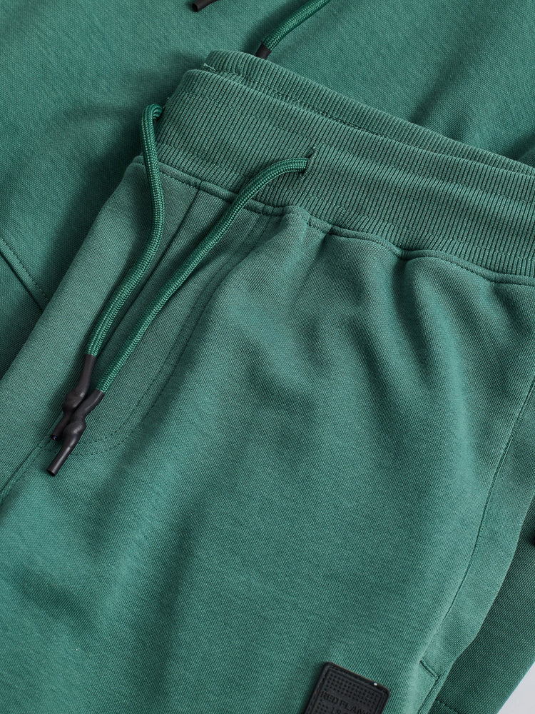 Green Solid Regular Fit Jogger