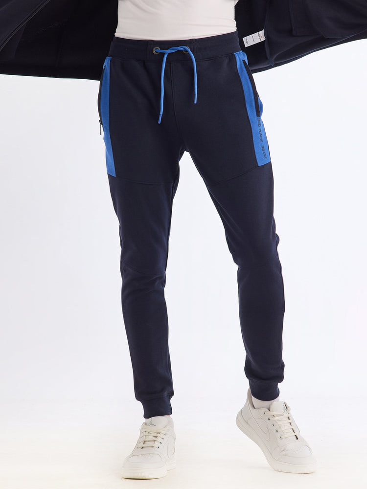 Navy Regular Fit Track Pant