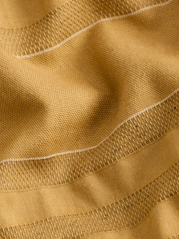 Yellow Striped Kurta