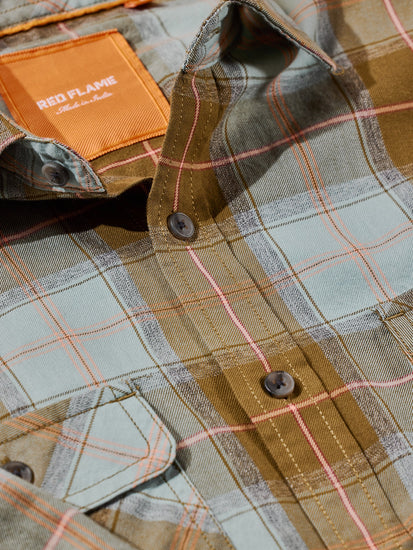 Green Checked Shirt