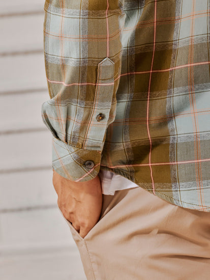 Green Checked Shirt