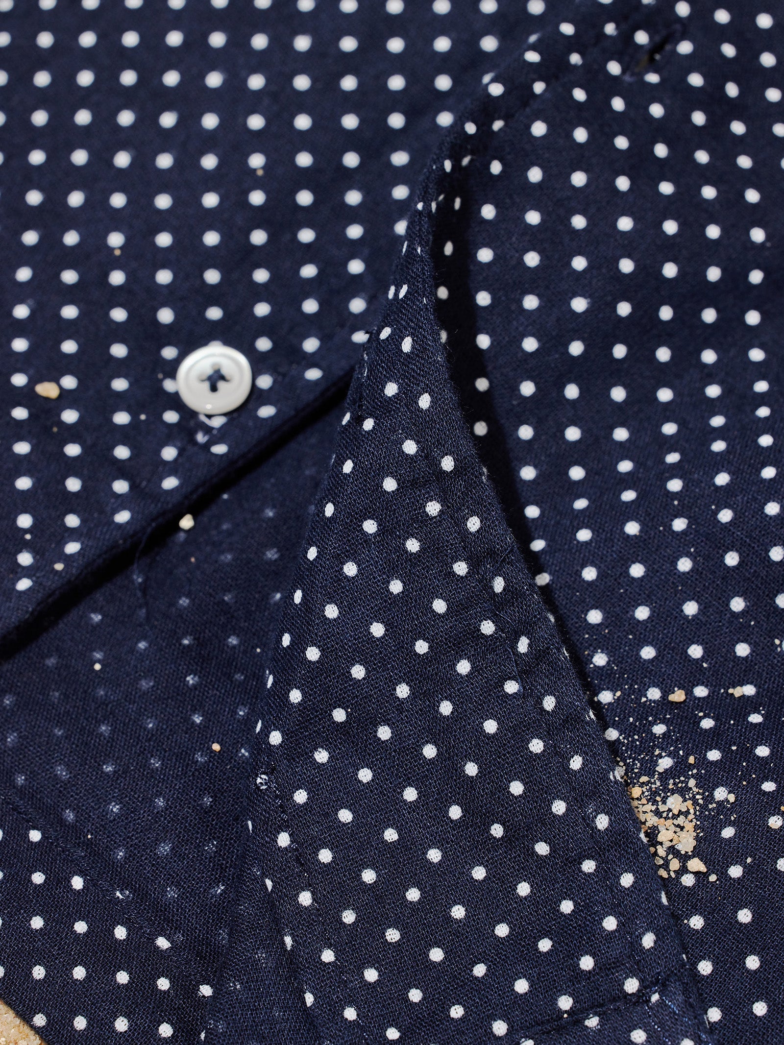 Navy Printed Shirt
