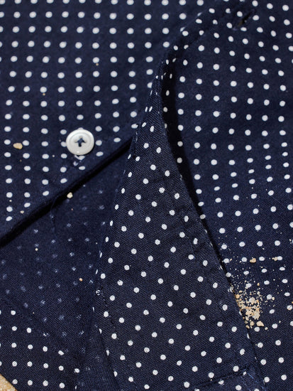 Navy Printed Shirt