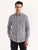 Grey Checked Linen Shirt