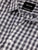 Grey Checked Linen Shirt