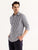 Grey Checked Linen Shirt