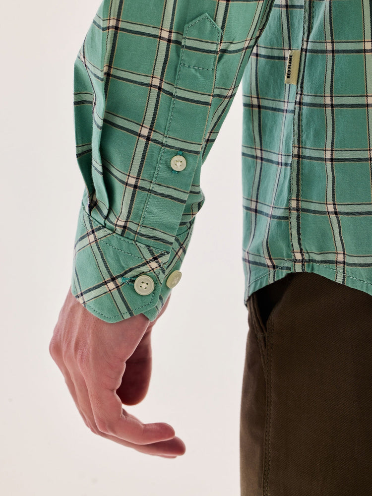 Green Checked Shirt