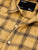 Yellow Checked Stretch Shirt