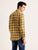 Yellow Checked Stretch Shirt