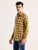 Yellow Checked Stretch Shirt