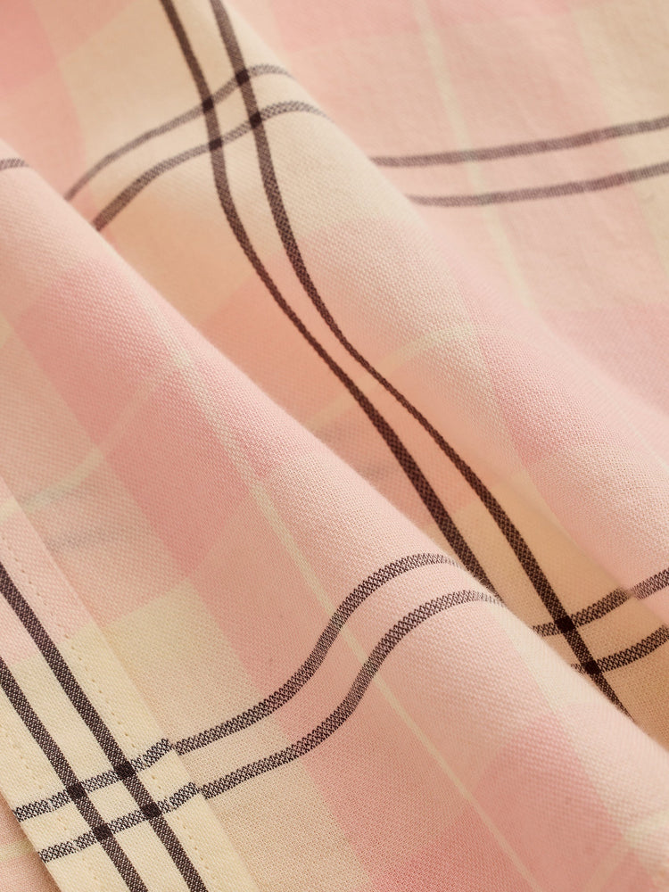 Pink Checked Shirt