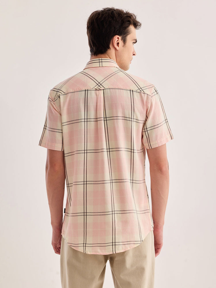 Pink Checked Shirt