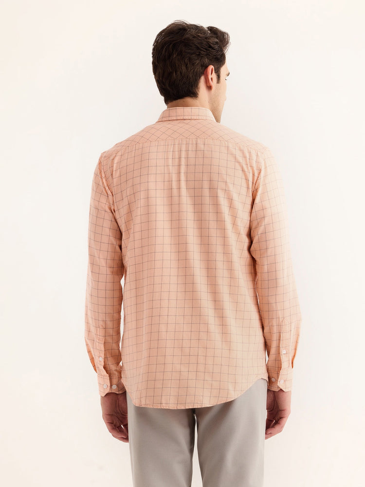 Pink Checked Shirt