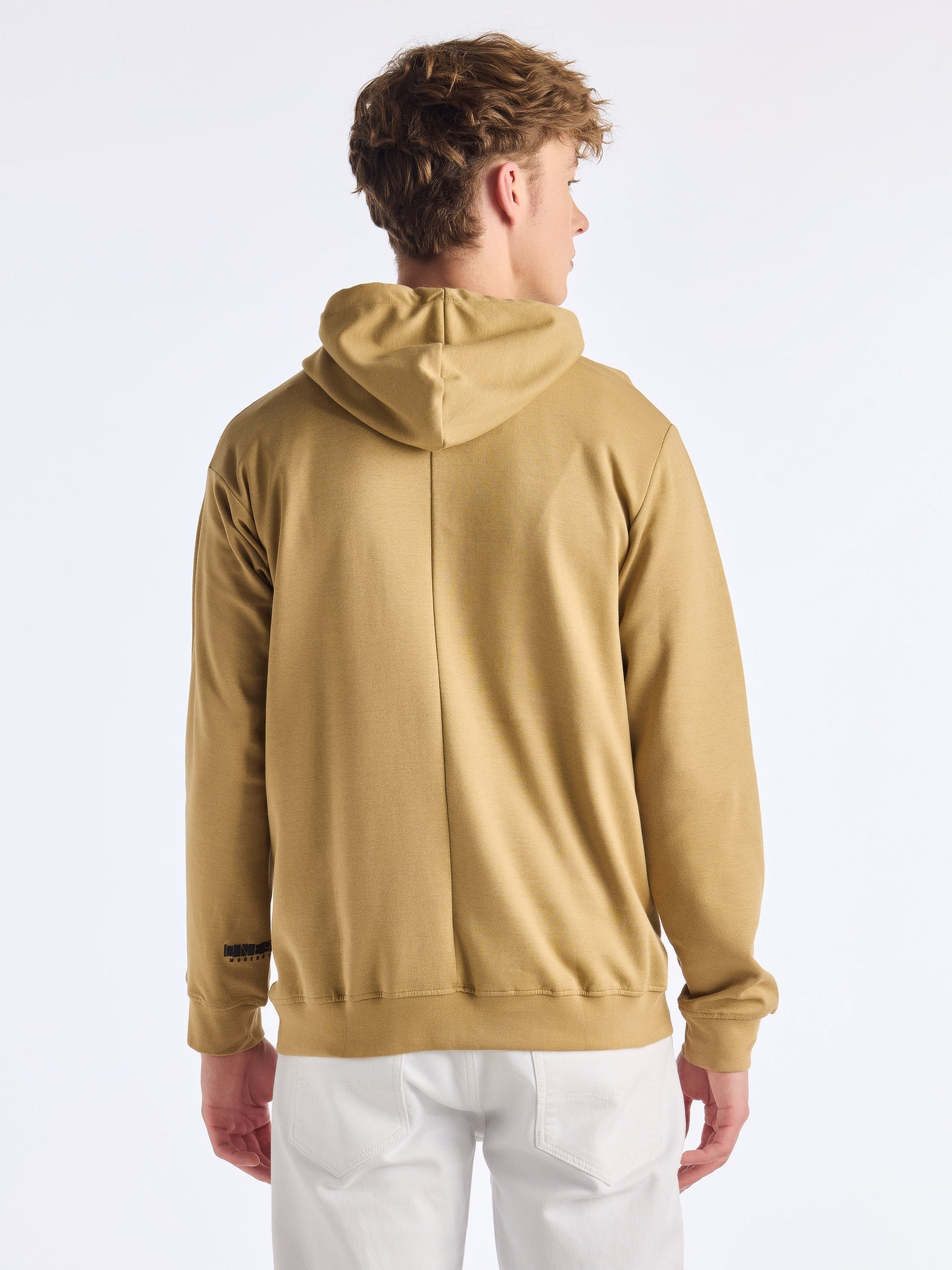 Khaki Hooded Sweatshirt