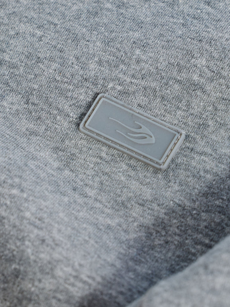 Grey Fleece Crew Neck Sweatshirt