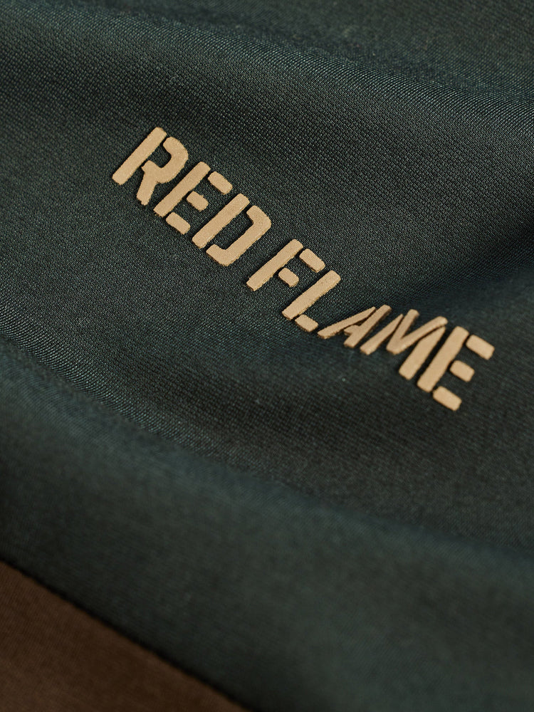 Green Colorblocked 4-Way Stretch Sweatshirt