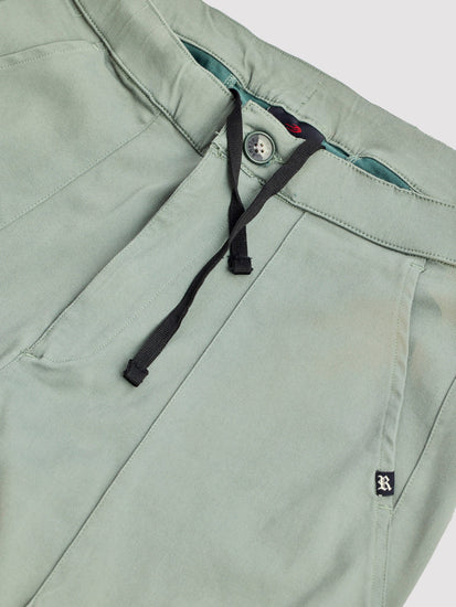 Green Stretch Travel Pant