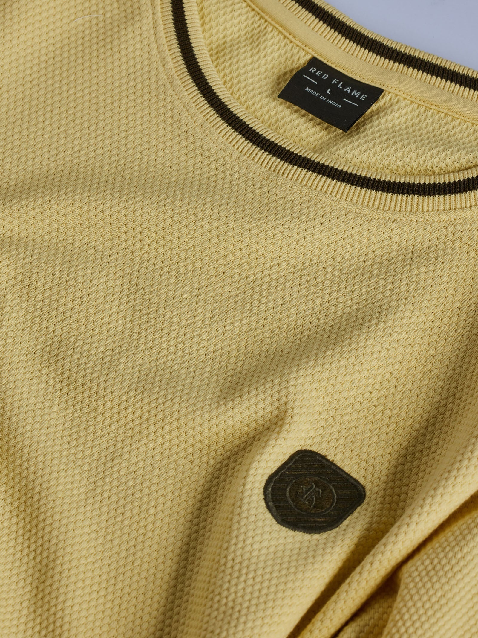 Yellow Popcorn Full Sleeve T-Shirt