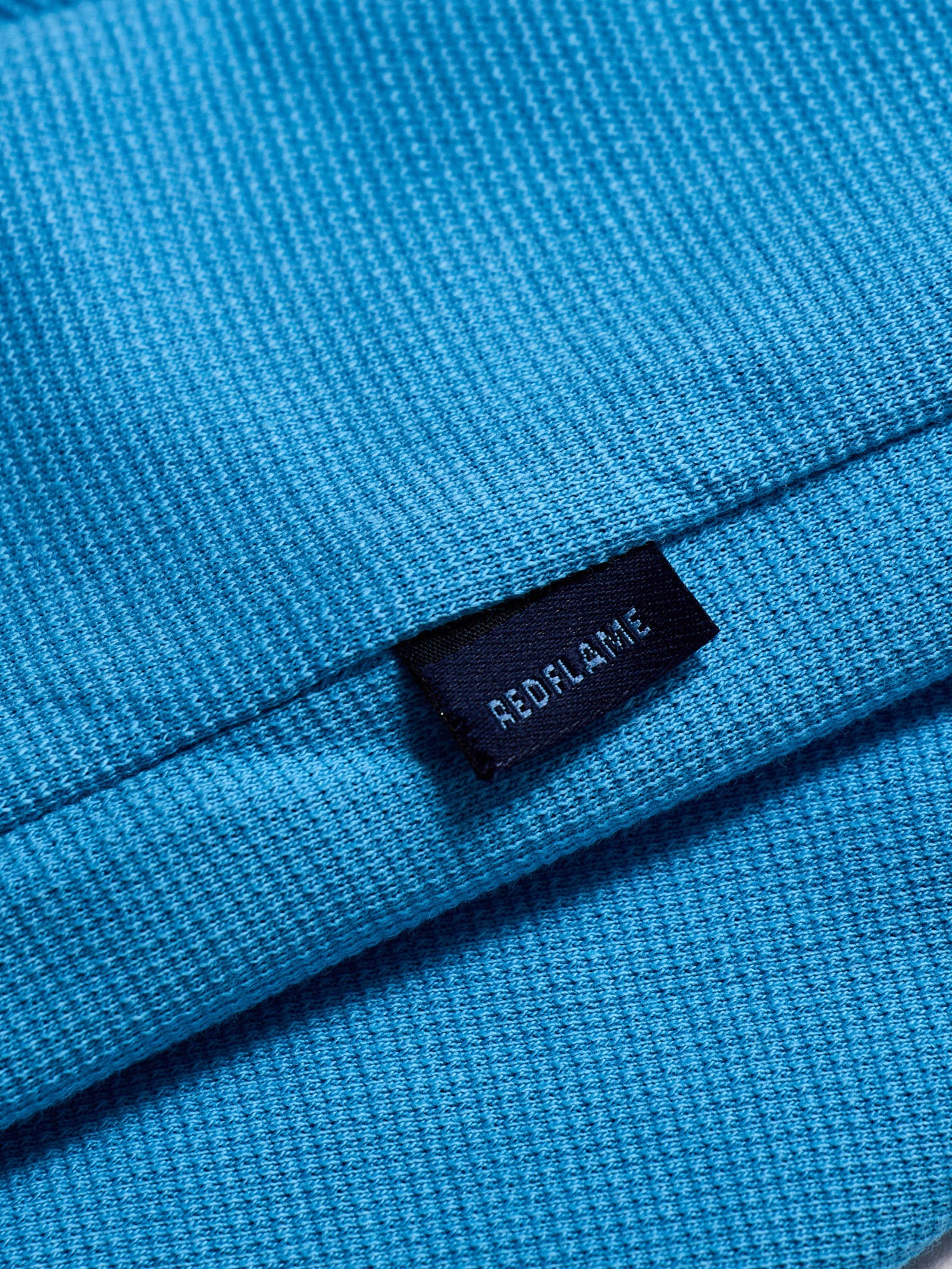 Sky Blue Solid Polo T-Shirt