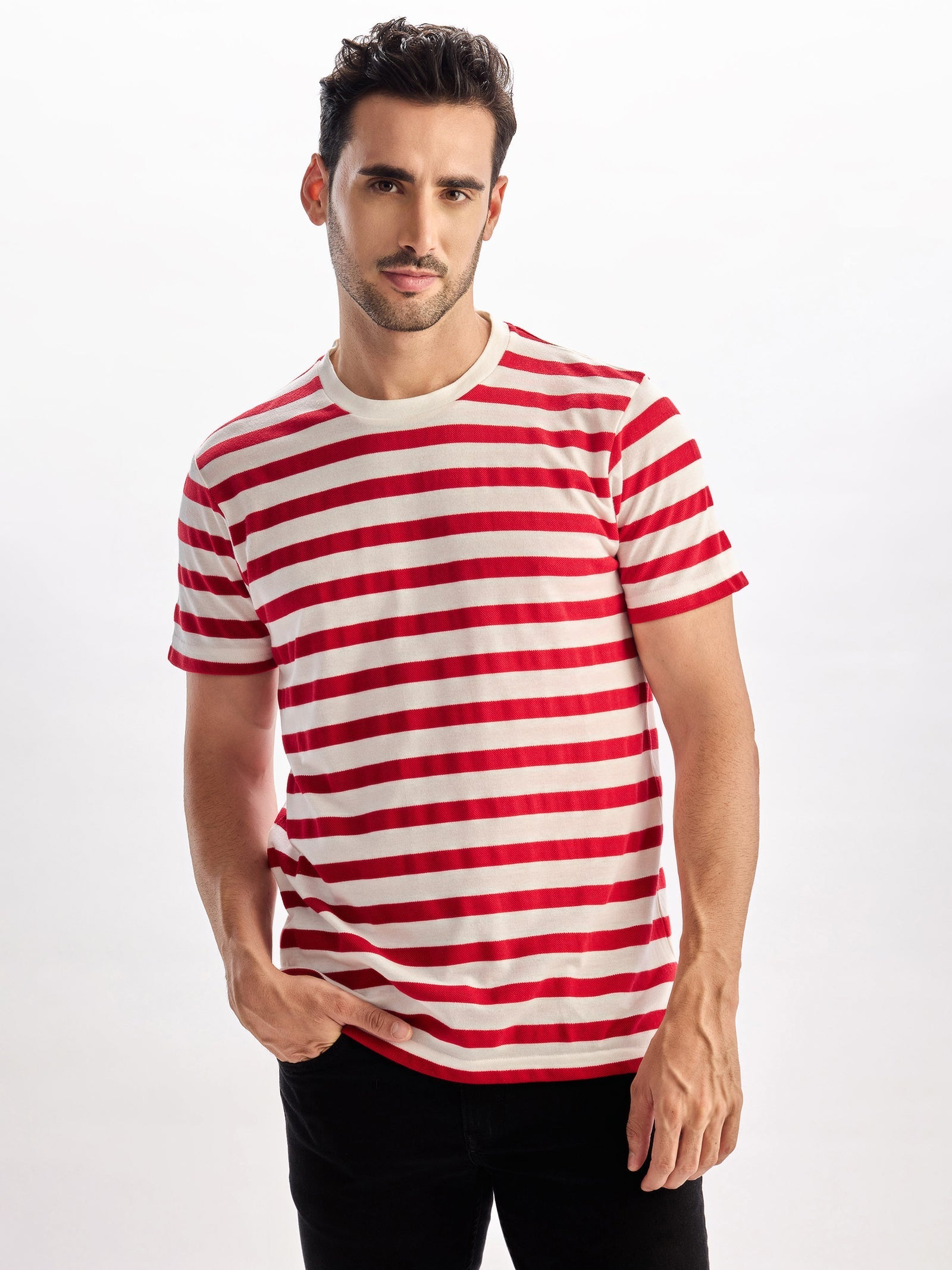 Red Striped T-Shirt