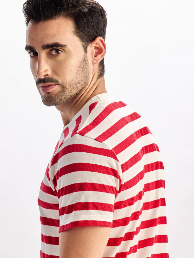 Red Striped T-Shirt
