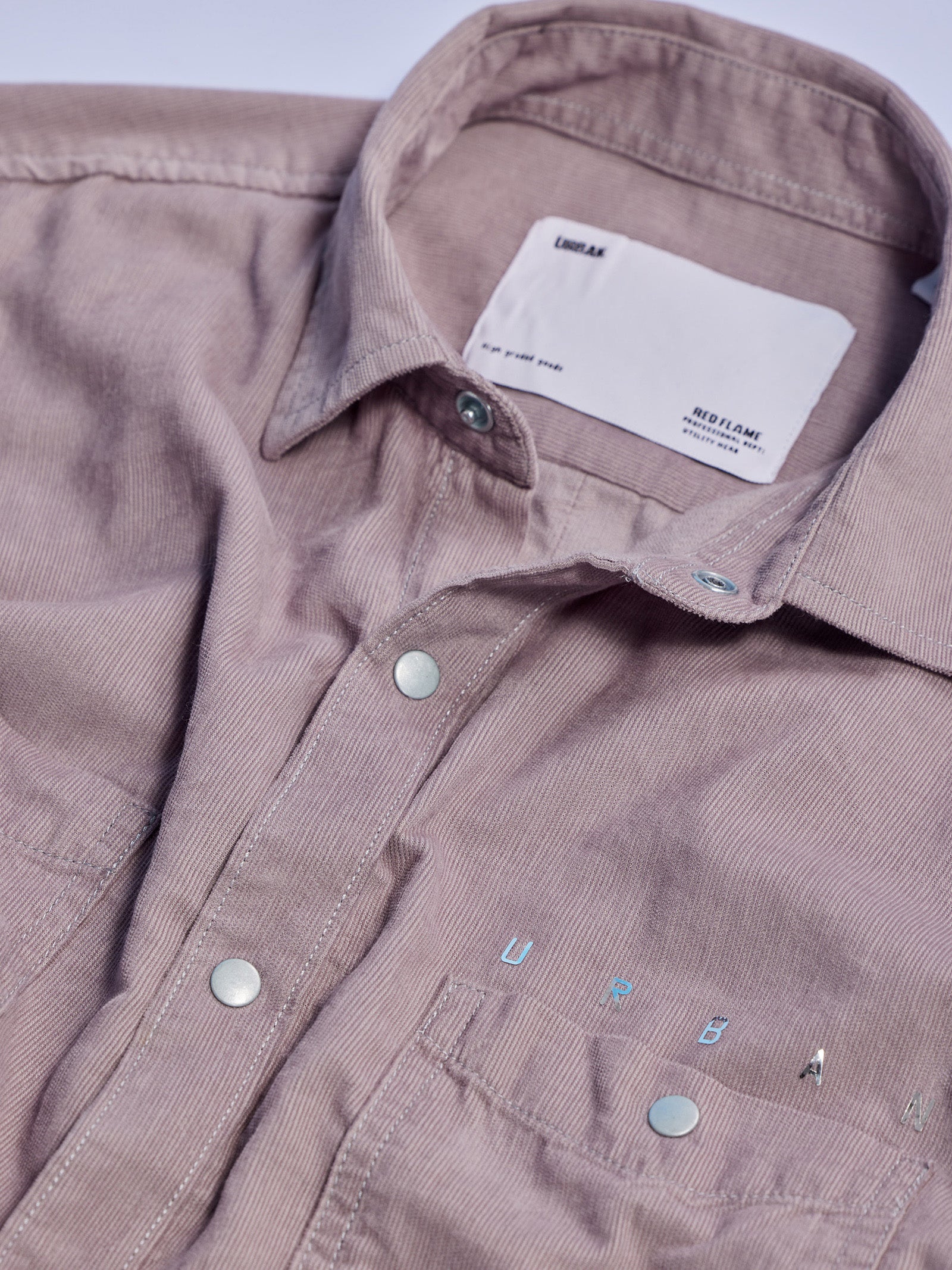 Grey Corduroy Urban Shirt