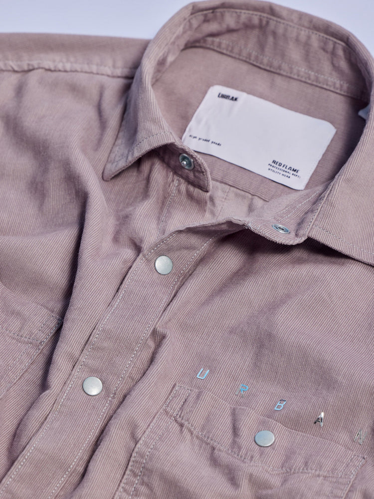 Grey Corduroy Urban Shirt