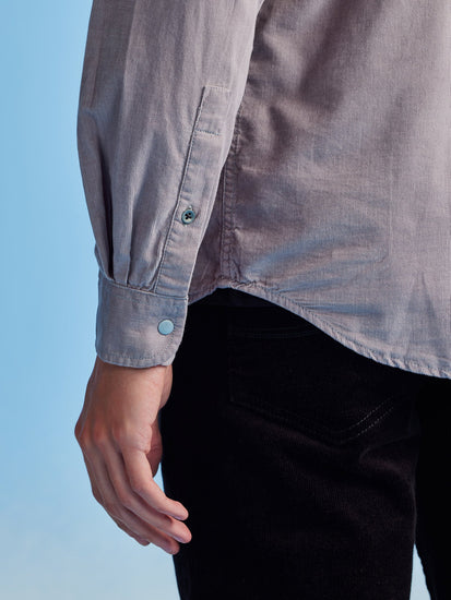 Grey Corduroy Urban Shirt