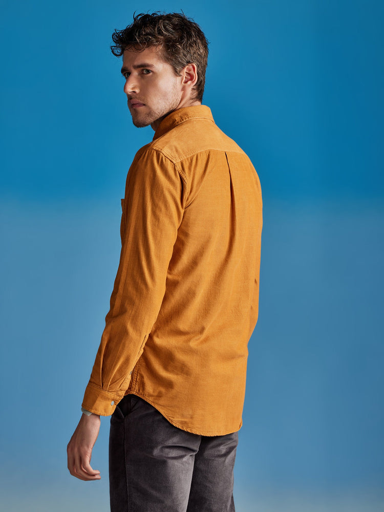 Khaki Corduroy Urban Shirt