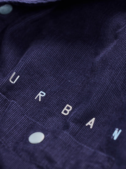 Navy Corduroy Urban Shirt