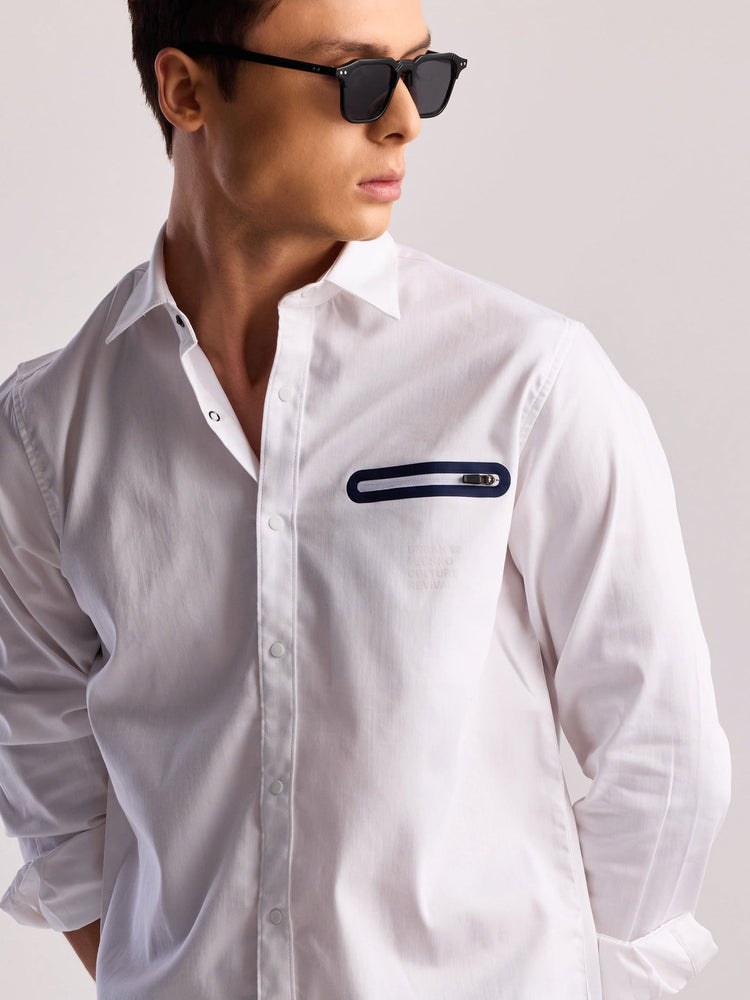 White Street Wear Shirt